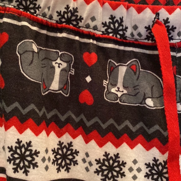 💜3/$15 Justice sleeping cat pajama pants - Picture 4 of 4